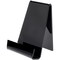 Plymor Black Acrylic Book Easel with 1.375" Ledge With Lip, 6" W x 5.5" D x 7.25" H